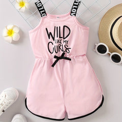 Toddler Girls Wild Like Cami Rompers Jumpsuits