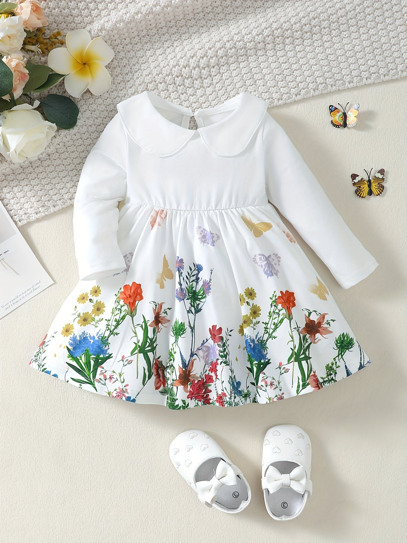 Sweet Baby Girls Floral Dress Party Dress