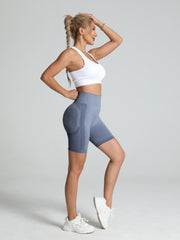 High Waist Running Yoga Shorts for Women