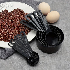 Measuring Cups & Spoons Set Baking Tool Multifunctional Plastic Graduated Spoon