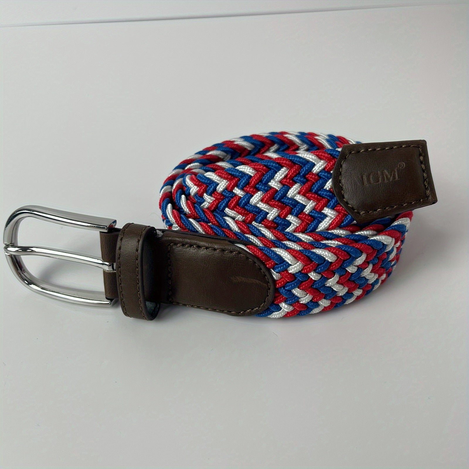 Elastic Stretch Woven Braid Belt for Girls