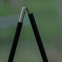 Folding Lamp Pole Collapsible Aluminum Lantern Stand Camping Light Holder