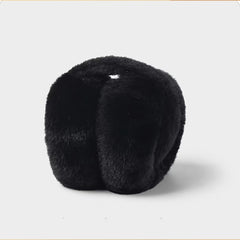 Winter Ear Warmers Foldable Ear Muffs for Outdoor Activities - Beige Pink