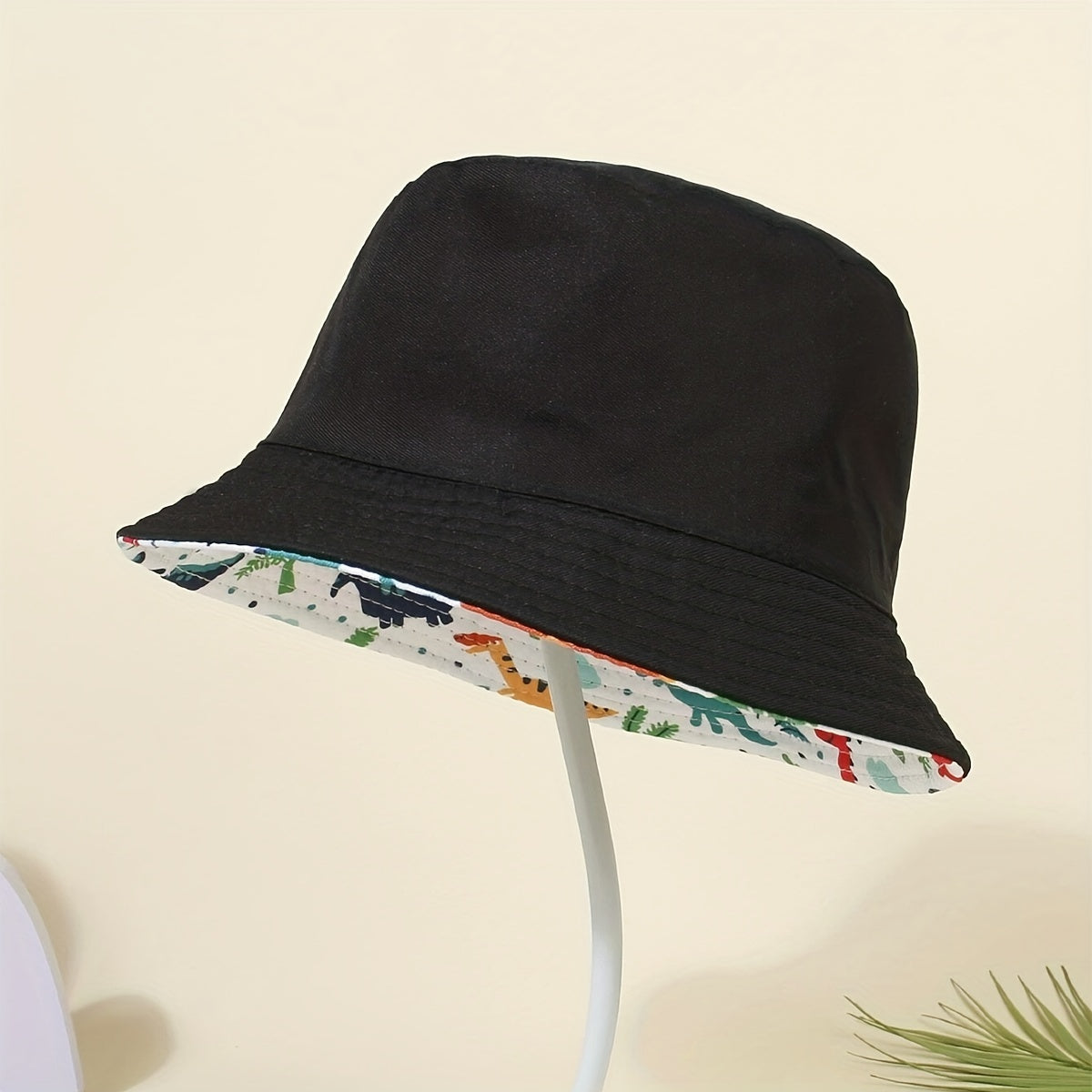 Dinosaur Fisherman Hat | Cartoon Outdoor Bucket Cap