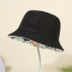 Dinosaur Fisherman Hat | Cartoon Outdoor Bucket Cap