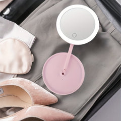 LED Touch Screen Makeup Mirror USB Rechargeable