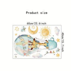Cartoon Animals Wall Stickers Baby Room Decor