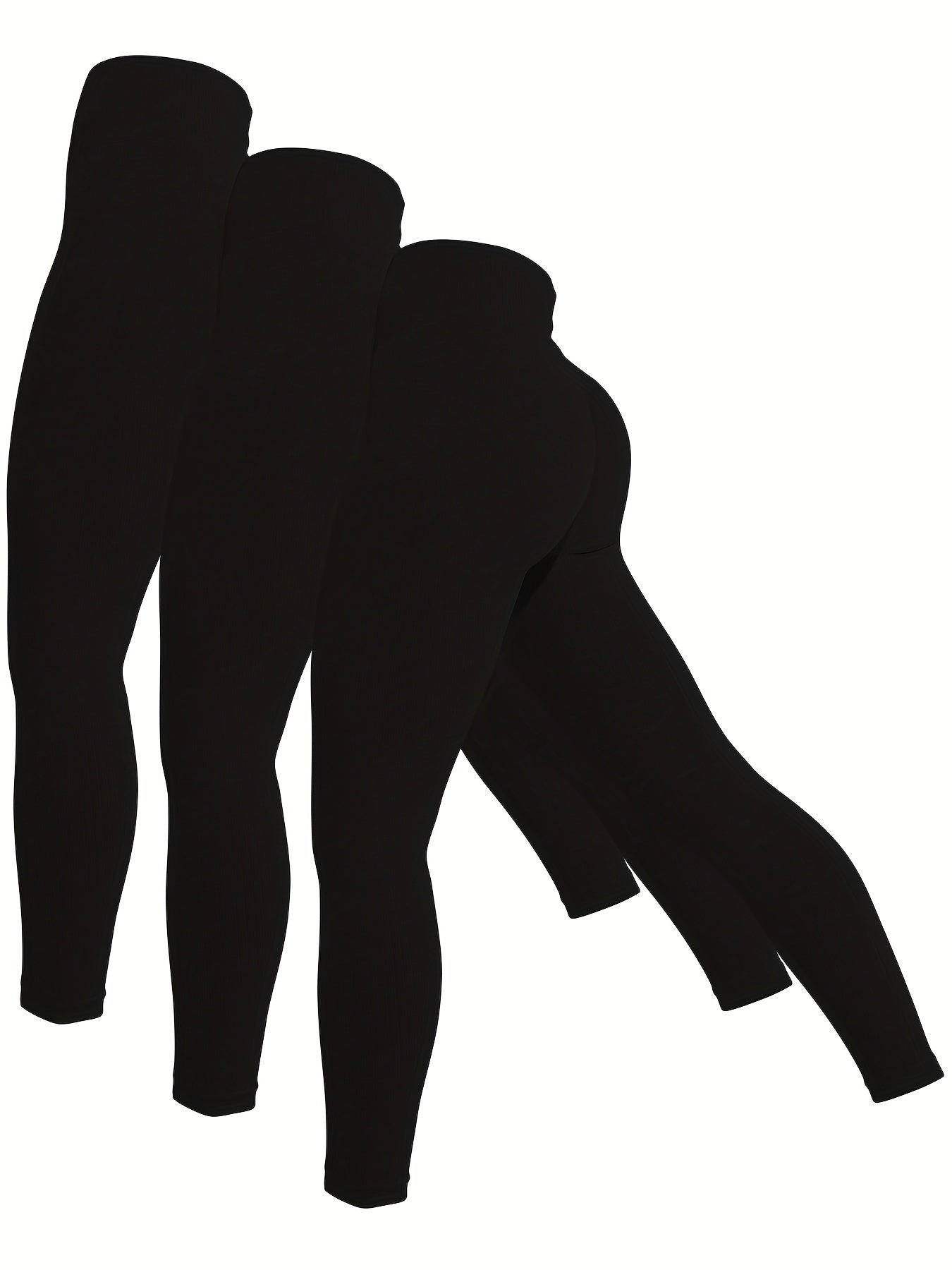 Solid Yoga Tight Pants Women's Activewear
