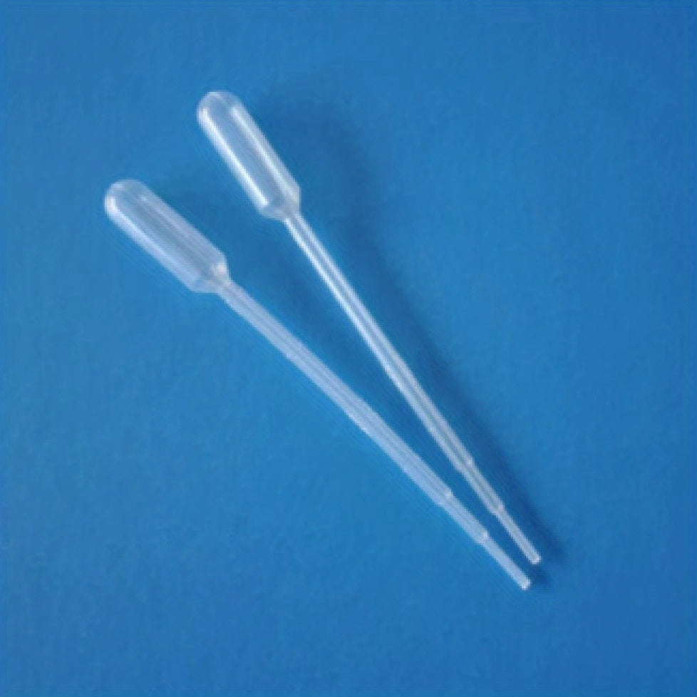 100pcs Pasteur Pipette Graduated Pipetting For Lab Experiment Transfer Pipettes