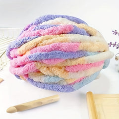 2pcs Thick Chenille Yarn for DIY Knitting & Crocheting Cat Dog Houses