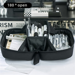 Large Capacity Storage Bag Pencil Case Stationery Box Makeup Bag