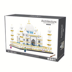 4530Pcs MOC City Mini Bricks Taj Mahal Architecture Micro Model Building Blocks