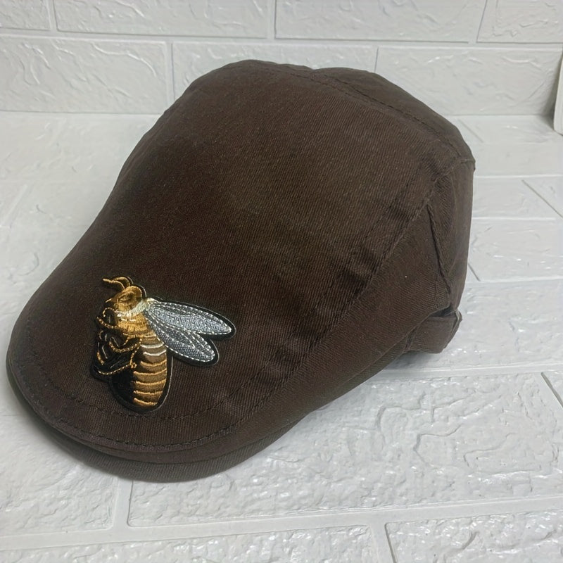British Casual Cotton Duck Tongue Visor Hat Beret
