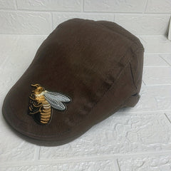 British Casual Cotton Duck Tongue Visor Hat Beret