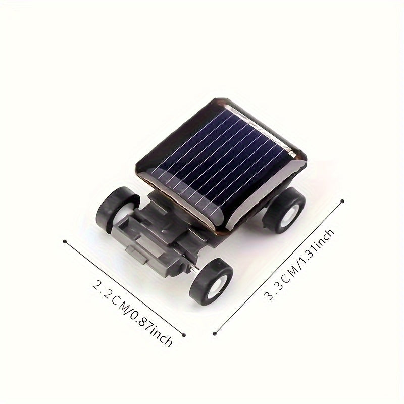 Solar Toy Small Sports Car Science Experiment Assembly Decoration Fun