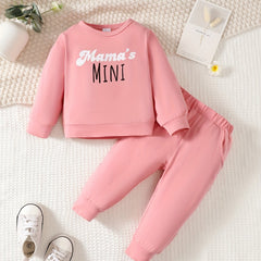 Mama's Mini Long Sleeve Top Pants Set