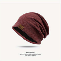 Solid Cotton Men's Pullover Cap for Spring and Summer
