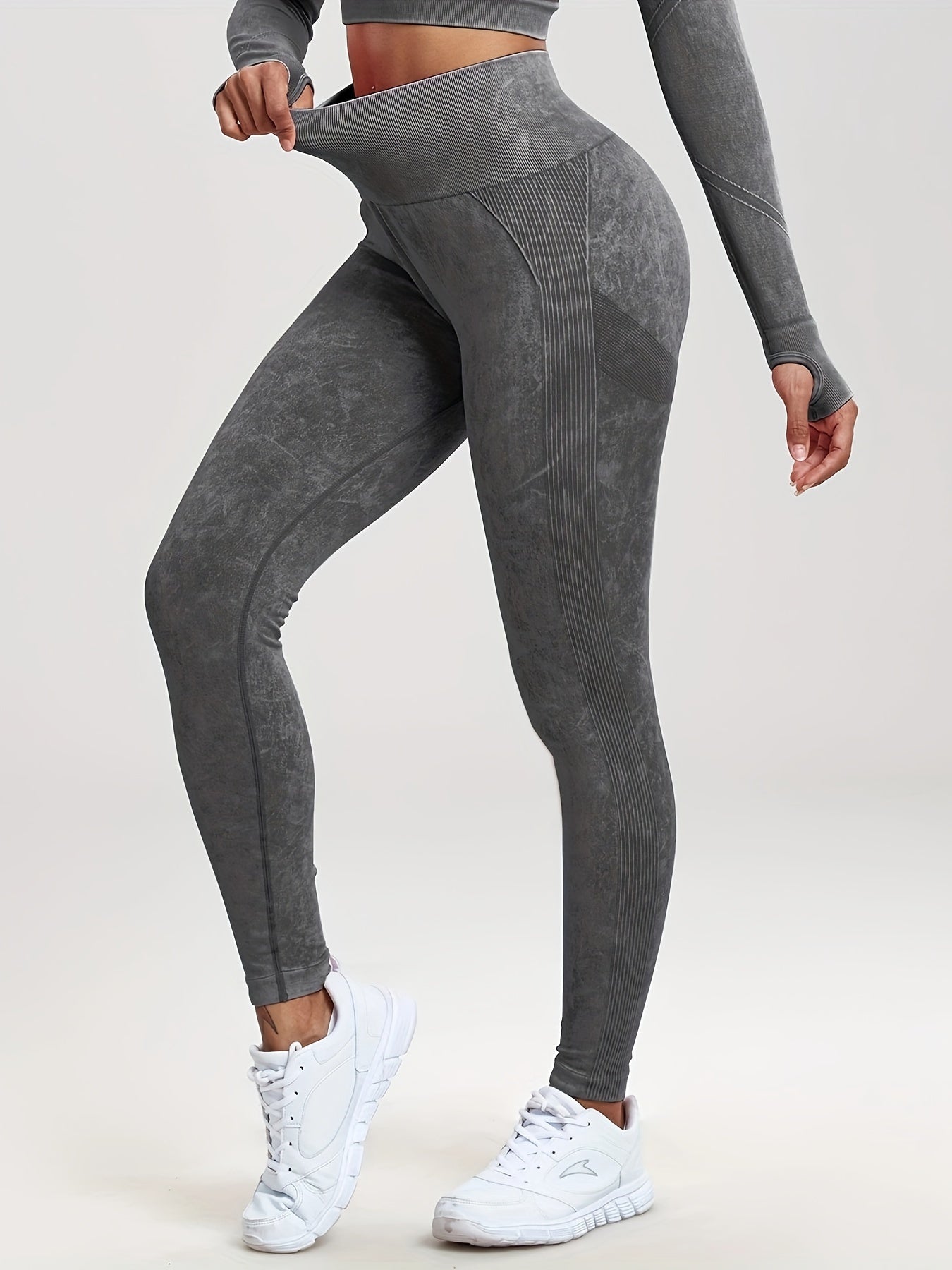Tie Dye Seamless Yoga Pants High Stretch Leggings Women's Activewear