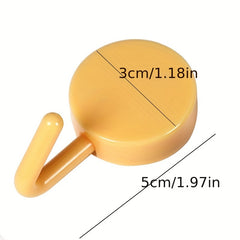 10pcs Self Adhesive Wall Hooks for Coat Bag Towel & More