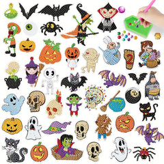 Halloween Cartoon Theme Diamond Painting Kit