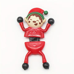 2pcs Christmas Wall Climbing Man Toys Sticky Tipping Little Men Toys