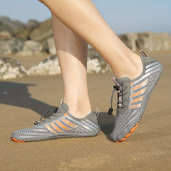 Men's Quick Drying Water Shoes Lightweight Slip On Beach Aqua Shoes
