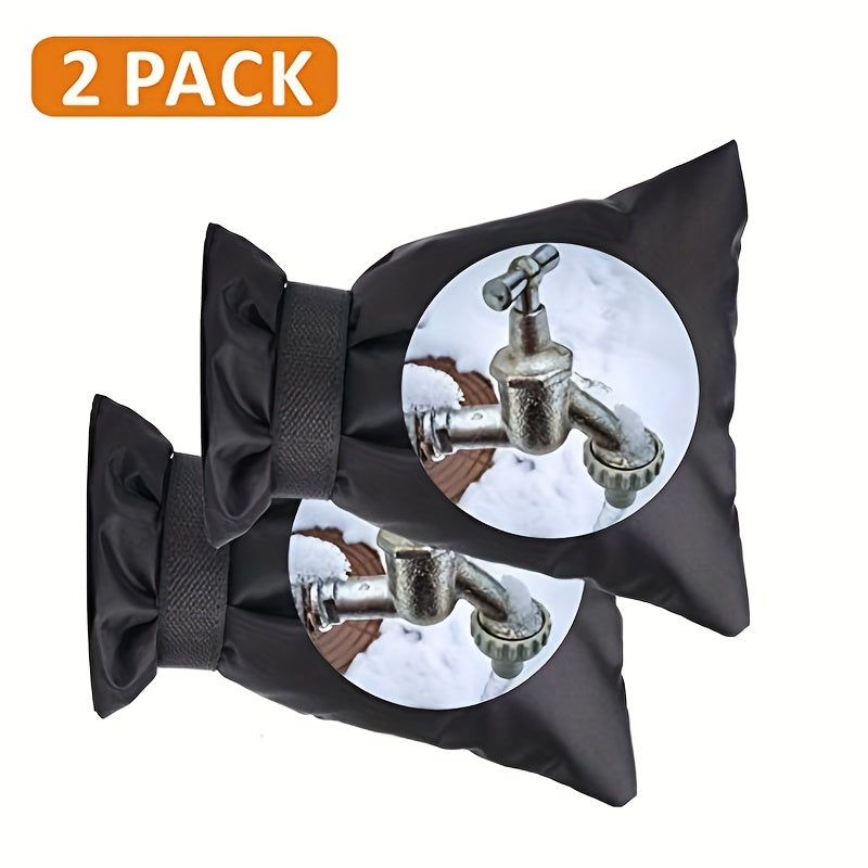 2pcs Outdoor Winter Faucet Anti freezing Protective Covers