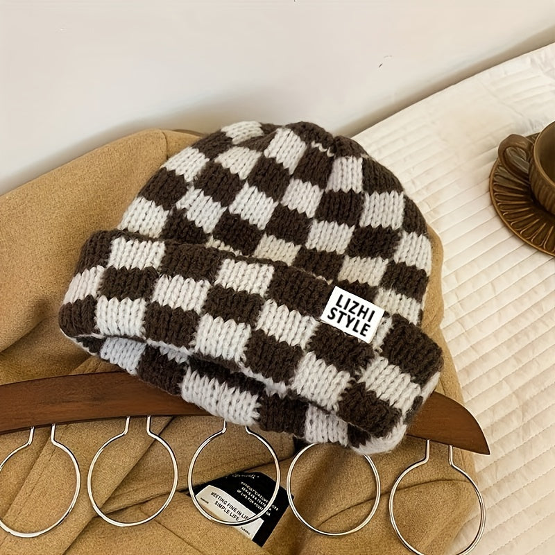 Winter Knitted Hat with Ear Protection for Outdoor activities