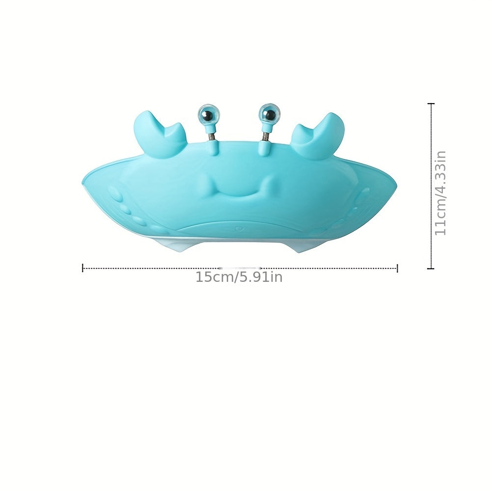 Waterproof Crab Wash Cap Adjustable Shampoo Cap for Baby