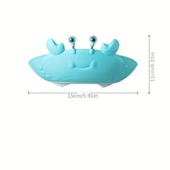 Waterproof Crab Wash Cap Adjustable Shampoo Cap for Baby
