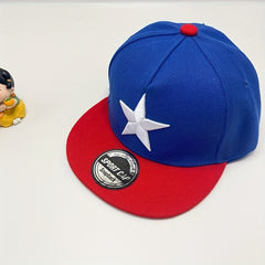 Kids Baseball Cap Star Embroidery Sun Protection Cap