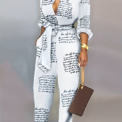 Women's Print Wrap V Neck Dress Knee Length Cocktail Party Dress