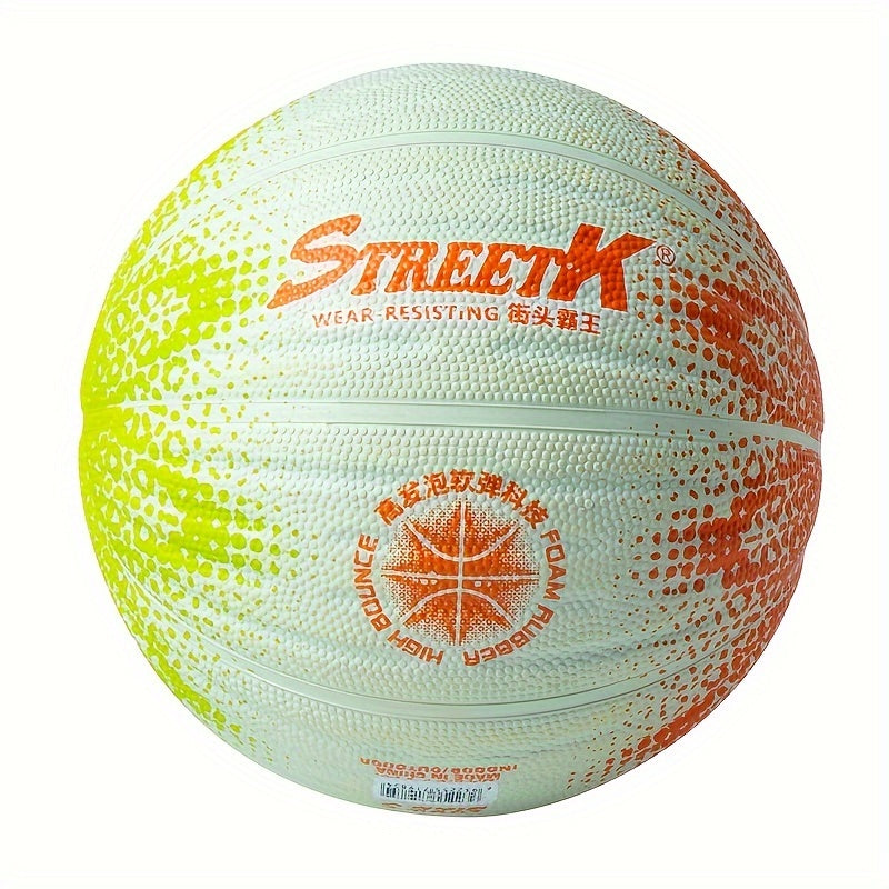 1pc NO 5 Rubber Basketball Non slip Fitness Sports Equipment