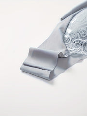 5pcs Lace Wireless Full Coverage Bras Women's Lingerie
