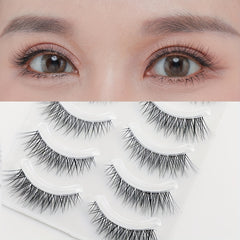 Palm Lashes Natural Look False Eyelashes Short Lashes TS01