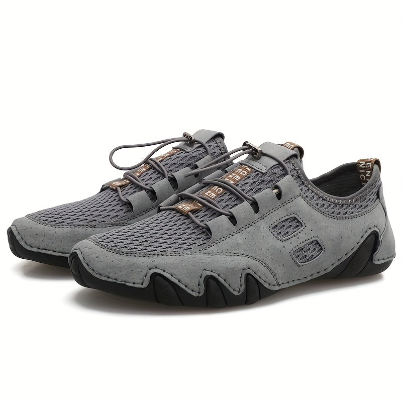 Men's No Tie Slip On Sneakers Lightweight Breathable Athletic Shoes