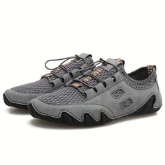 Men's No Tie Slip On Sneakers Lightweight Breathable Athletic Shoes