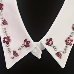 Hand-Drilled False Collar for Womens and Girls