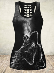 Wolf Graphic Tank Top for Women