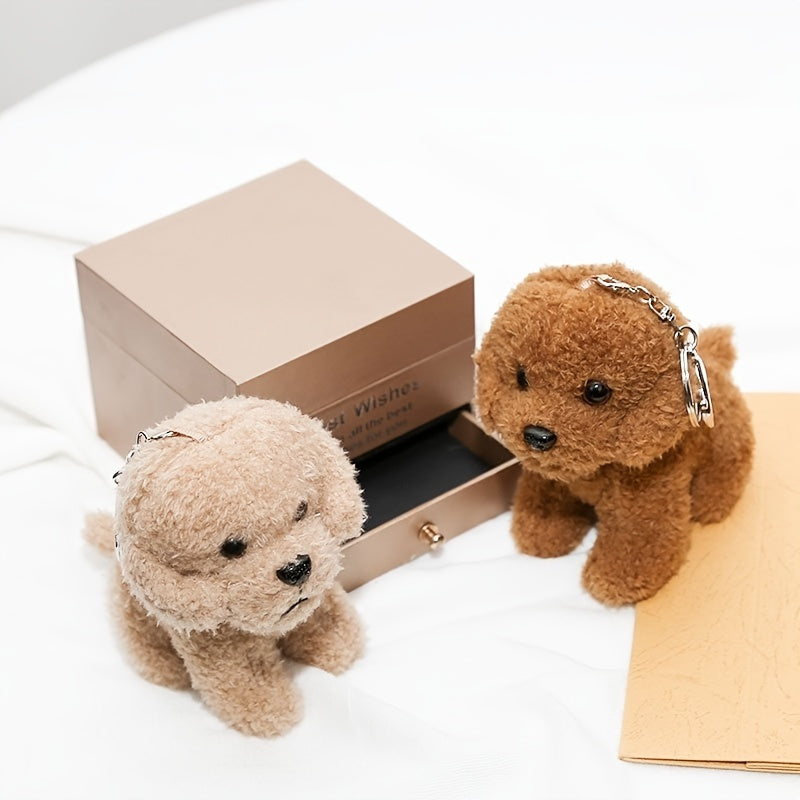 Teddy Dog Plush Pendant Backpack Schoolbag Doll Plush Gift