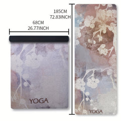 3pcs Portable 1.5mm Yoga Mat & Towel Set - Lightweight & Absorbent