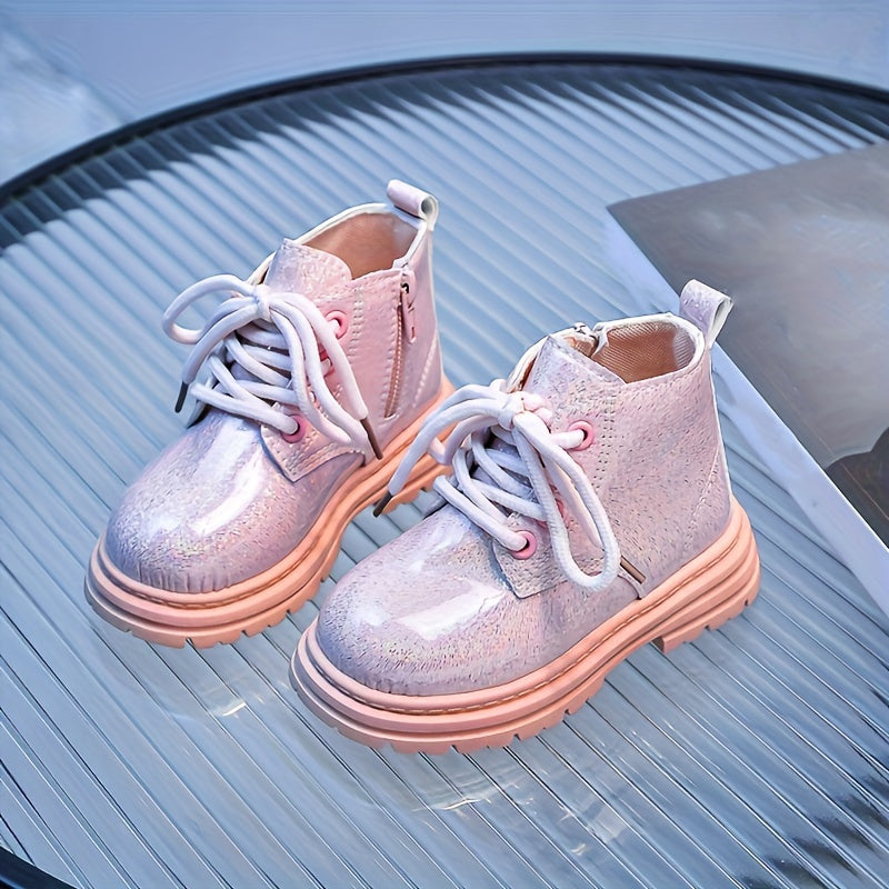 Casual Comfortable Solid Boots For Girls Wear resistant Non slip Boots