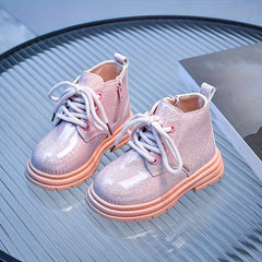 Casual Comfortable Solid Boots For Girls Wear resistant Non slip Boots
