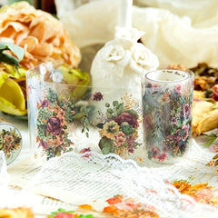 Plant Flower Series PET Tape DIY Production