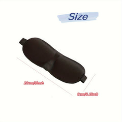 3D Eye Mask Hook And Loop Fastener Elastic Band Style Eyeshade