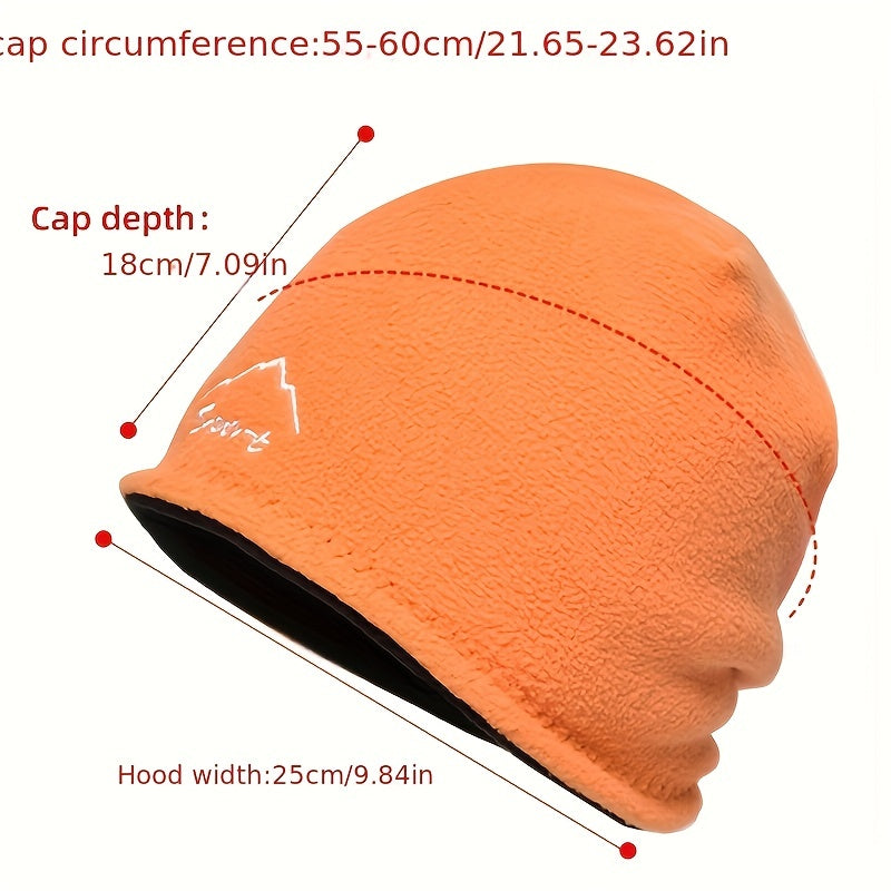 Winter Fleece Windproof Hat for Skiing Climbing Hiking