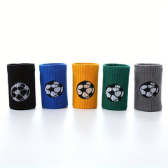 Boys Football Pattern Socks Sports Breathable Crew Socks
