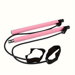 Pilates Exercise Sticks & Yoga Bands for Women Gym & Home Workouts