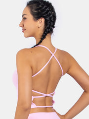 Sexy Backless Sports Bra for Yoga Gym Workouts Stylish Supportive Stretchy