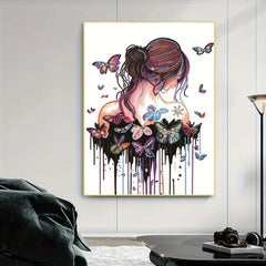 Butterfly Pattern Diamond Painting Kit for Home Decor